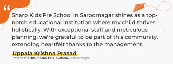 Best Pre School in Saroornagar