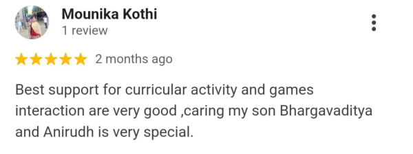 Best Pre School in Saroornagar